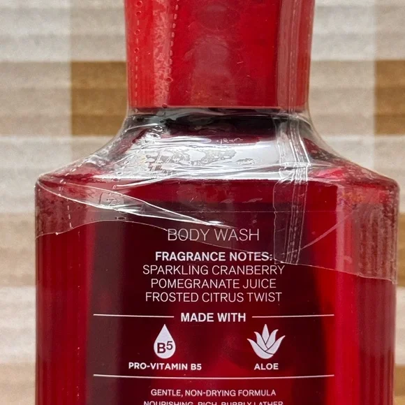NEW B&BW Mrs. Claus’ Cocktail Body Wash, 10 fl oz - Picture 4 of 4